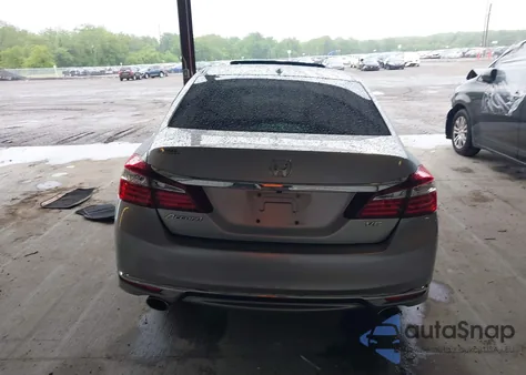 2016 Honda Accord Ex-L V-6 из США, поврежденный, VIN 1HGCR3F89GA016592